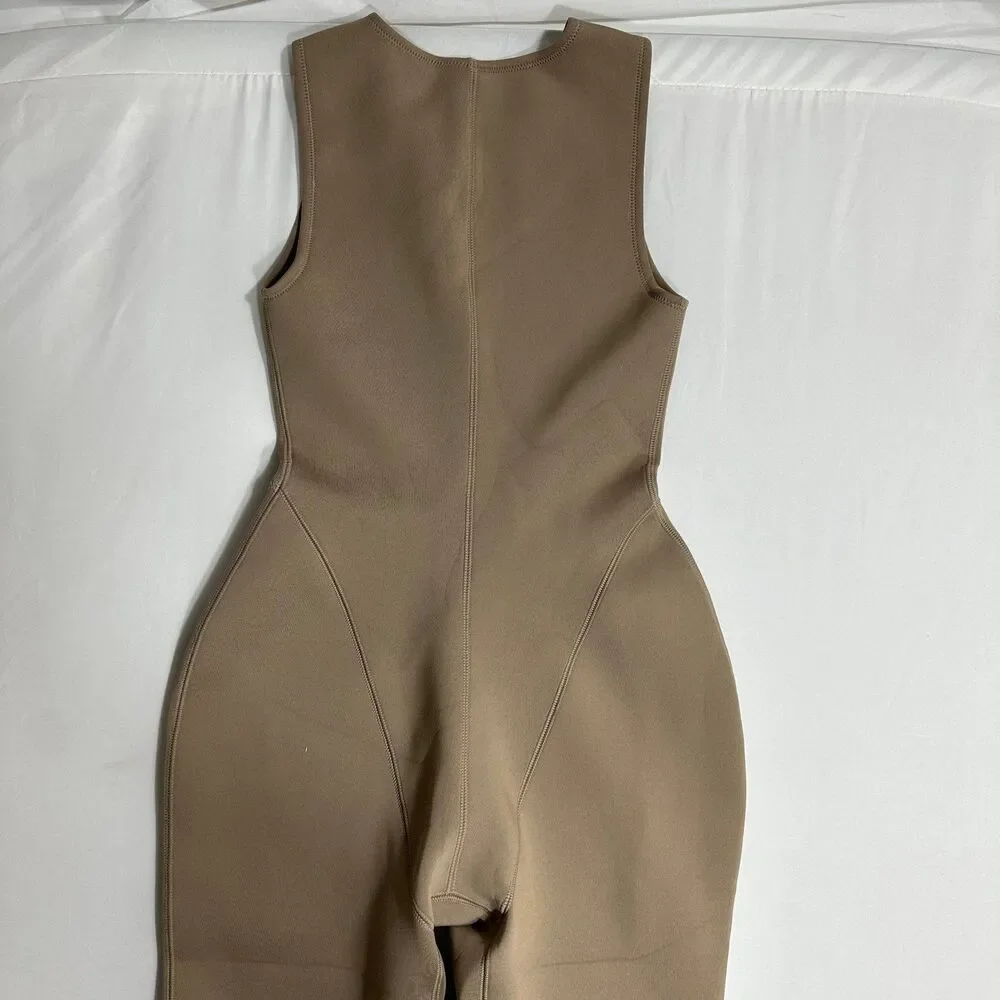 NWT Skims Womens Sport Swim Full Length Tan/Desert Bodysuit SW-BSF-0070 Sz XS - Picture 9 of 12